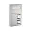 B-3479 Surface-Mounted Seat-cover Dispenser and Toilet Tissue Dispenser (Satin)