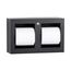 B-3588.MBLK Surface-Mounted Multi-roll Toilet Tissue Dispenser (Matte Black)