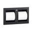 B-35883.MBLK Recessed Multi-roll Toilet Tissue Dispenser (Matte Black)