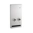 B-370634C Semi-Recessed Napkin/Tampon Vendor, Free Vend Operation (Satin)