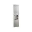 B-38030 115v Recessed Paper Towel Dispenser/automatic Hand Dryer/waste Bin (3-in-1 Unit) (Satin)