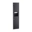 B-38034.mblk Recessed Paper Towel Dispenser/Waste Receptacle (Matte Black)