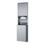 B-3944 ClassicSeries Recessed Paper Towel Dispenser/Waste Receptacle (Satin)