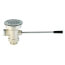 Waste Valve w/ Lever Handle, 3" x 2" & 1-1/2" Adapter, B-3960