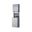 B-3961 Recessed Convertible Paper Towel Dispenser/Waste Receptacle (Satin)