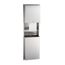 B-3974 ClassicSeries Recessed Automatic Universal Roll Paper Towel Dispenser/Waste Receptacle (Satin)