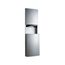 B-43944 Recessed Paper Towel Dispenser/Waste Receptacle (Satin)