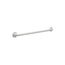 B-580616 18" x 1-1/4" Diameter Vinyl-coated Grab Bar w/ Snap Flange (White)