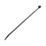 Buchanan Multi-Purpose Heavy-Duty Cable Tie, 6" UV Black (Pack of 100)