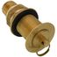 1" Brass Bar Plug (3" Height)