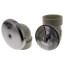 Bath Waste Standard Full Kit - CP Lift & Turn Drain w/ 1 Hole Face Plate (PVC)