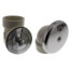 Bath Waste Standard Full Kit - CP Lift & Turn Drain w/ 1 Hole Face Plate (PVC)
