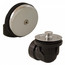 Bath Waste Standard Half Kit - CP Friction Lift Drain w/ 1 Hole Face Plate (ABS)