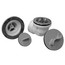 Standard ABS Bath Waste Rough-In Kit w/ CP Friction Lift Drain Body (1 Hole)