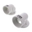 Standard PVC Bath Waste Rough-In Kit w/ CP Lift & Turn Drain Body (2 Hole)