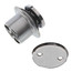 Bath Waste Standard Half Kit - CP Toe Pop-Up Drain w/ 2 Hole Face Plate (ABS)