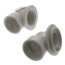 Bath Waste Standard Half Kit - RB Lift & Turn Drain w/ 2 Hole Face Plate (PVC)