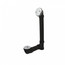 Bath Waste Standard Full Kit - CP Lift & Turn Drain w/ 2 Hole Face Plate (ABS)