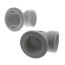 Bath Waste Standard Full Kit - CP Brass Lift & Turn Drain w/ 2 Hole Face Plate (PVC)