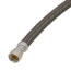 20" Polymer Coated Braided Hose Faucet Connector (3/8" Compression x 1/2" FIP)