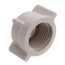 1/2" White Faucet Nut (Box of 25)