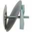 1-3/4" OD Sink Hole Cover w/ Washer (Brushed Nickel)