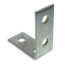 4 Hole Corner Angle Fitting, 9/16" (Zinc)