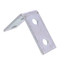 4 Hole Corner Angle Fitting, 9/16" (Zinc)