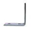 4 Hole Corner Angle Fitting, 9/16" (Zinc)