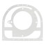 14" Vent Motor Gasket, B1392633