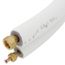 1/4" LL x 1/2" SL Mini Split Refrigerant Line Set w/ Flare Nuts, 1/2" Insulation (15 Ft.)