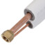 1/4" LL x 5/8" SL Mini Split Refrigerant Line Set w/ Flare Nuts, 1/2" Insulation (25 Ft.)