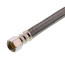B1F16 16" Braided Stainless Steel Hose Faucet Connector (3/8" Compression x 1/2" FIP)