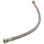 B1F20 20" Braided Stainless Steel Hose Faucet Connector (3/8" Compression x 1/2" FIP)