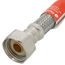 B1F20 20" Braided Stainless Steel Hose Faucet Connector (3/8" Compression x 1/2" FIP)