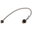 30" Click Seal Braided Stainless Steel Hose Faucet Connector (3/8" Compression x 1/2" FIP)