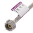 12" Braided Stainless Steel Hose Toilet Connector (3/8" Compression x 7/8" Ballcock)