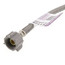 B1T20 20" Braided Stainless Steel Hose Toilet Connector (3/8" Compression x 7/8" Ballcock)