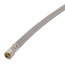 20" Click Seal Braided Stainless Steel Hose Toilet Connector (3/8" Compression x 7/8" Ballcock)