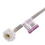 20" Click Seal Braided Stainless Steel Hose Toilet Connector (3/8" Compression x 7/8" Ballcock)
