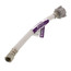 9" Reinforced Vinyl Toilet Supply Connector (3/8" Compression x 7/8" Ballcock)