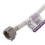 12" Reinforced Vinyl Toilet Supply Connector (3/8" Compression x 7/8" Ballcock)