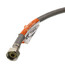 72" Braided Stainless Steel Dishwasher Connector w/ MIP Elbow (3/8 Compression x 1/2" FIP) 