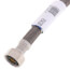 20" Polymer Coated Braided Hose Faucet Connector (7/16" Compression x 1/2" FIP)