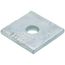 Zinc Square Washer (7/16" Hole, 3/8" Bolt)