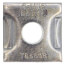 Zinc Plated No Twist Square Washer (9/16" Hole, 1/2" Bolt)