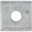 Zinc Square Washer (9/16" Hole, 1/2" Bolt)
