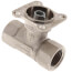 1/2" B2 Series, 2-Way, Characterized Control Brass Valve w/ Chrome Plated Ball/Nickel Plated Stem (0.46 Cv)