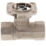 1/2" B2 Series, 2-Way, Characterized Control Brass Valve w/ Chrome Plated Ball/Nickel Plated Stem (0.46 Cv)