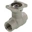 1/2" B2 Series, 2-Way Characterized Control Brass Valve w/ Stainless Steel Ball & Stem (3.0 Cv)